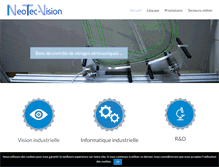 Tablet Screenshot of neotec-vision.com